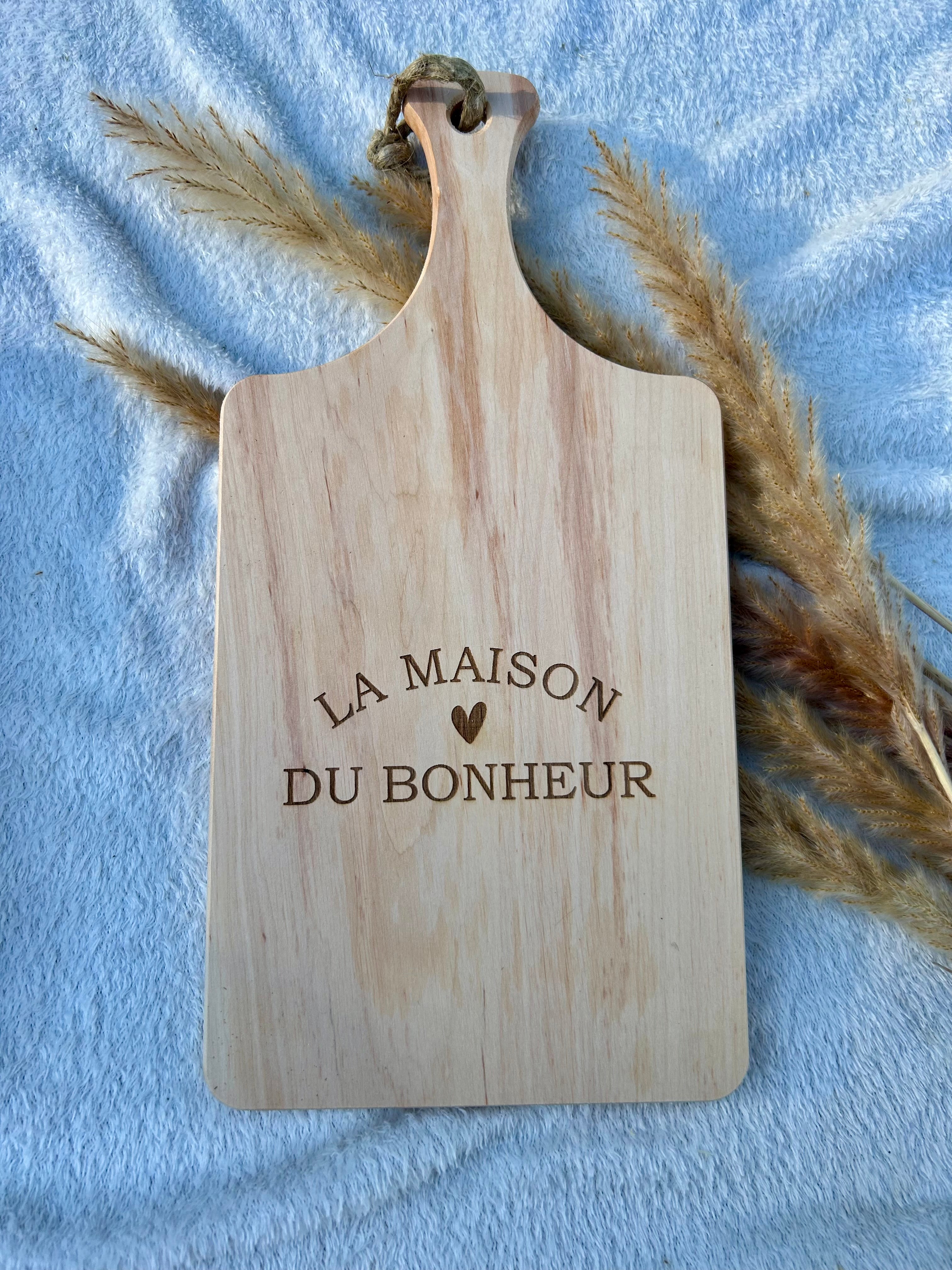 Planche Maëlle “La maison du bonheur” Bois & Soleil