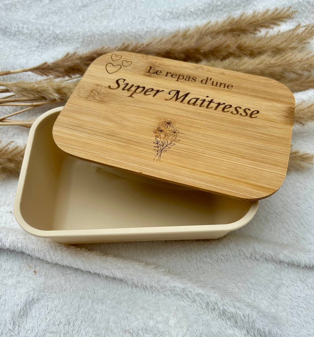 Lunchbox maîtresse Bois & Soleil