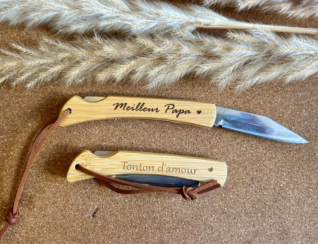 Couteau pliable Bois & Soleil