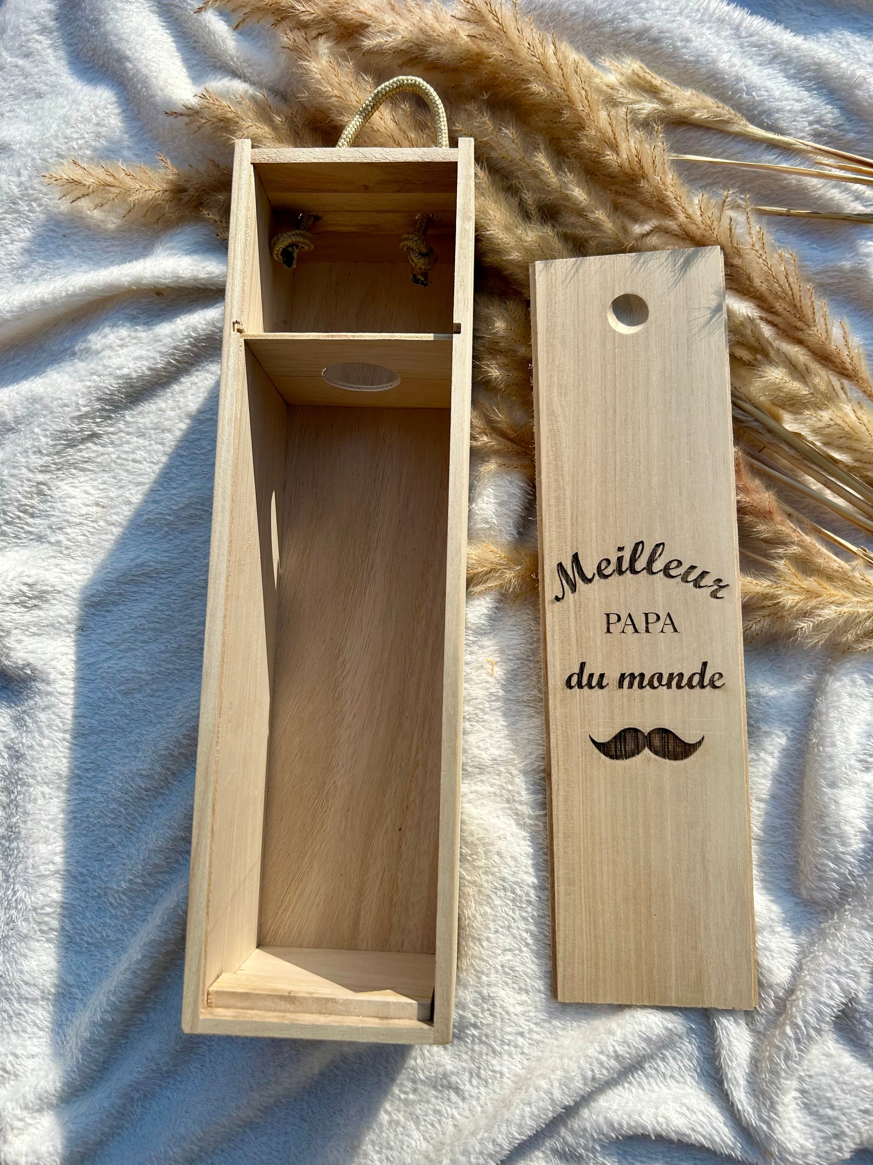 Caisse de vin Bois & Soleil