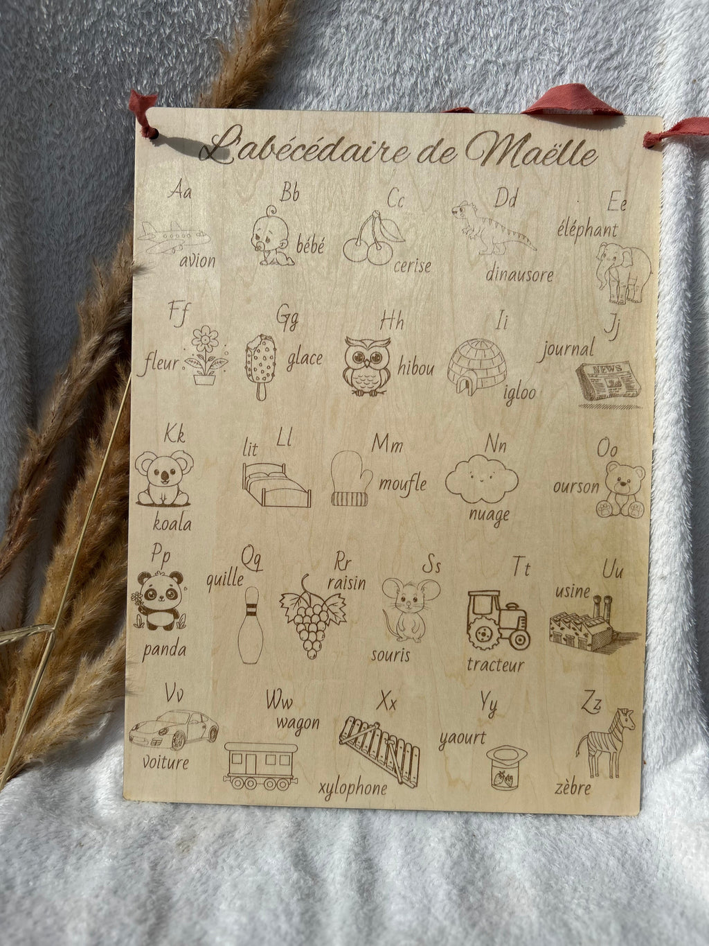 Abécédaire Bois & Soleil