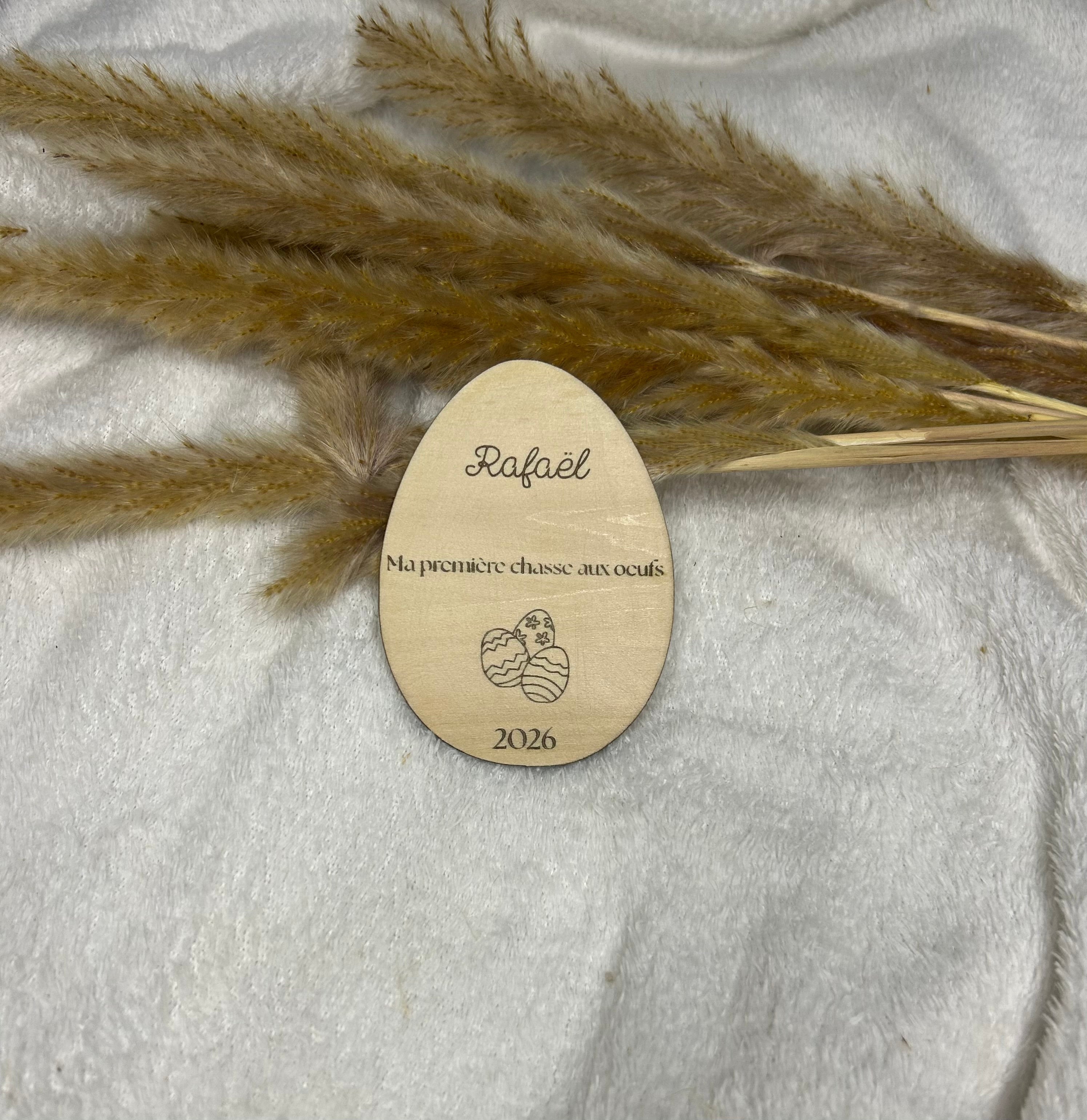 Œuf « ma première chasse aux œufs » Bois & Soleil
