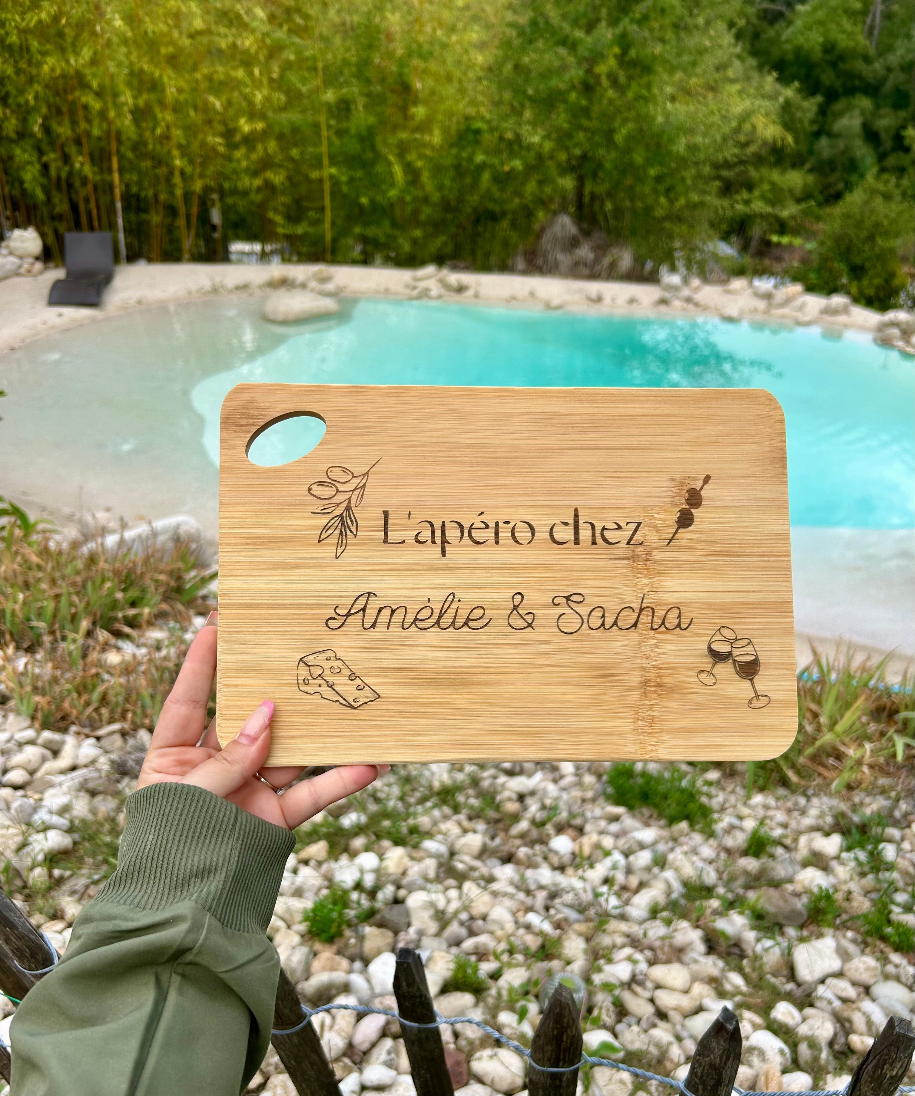 Planche taille S personnalisée Bois & Soleil