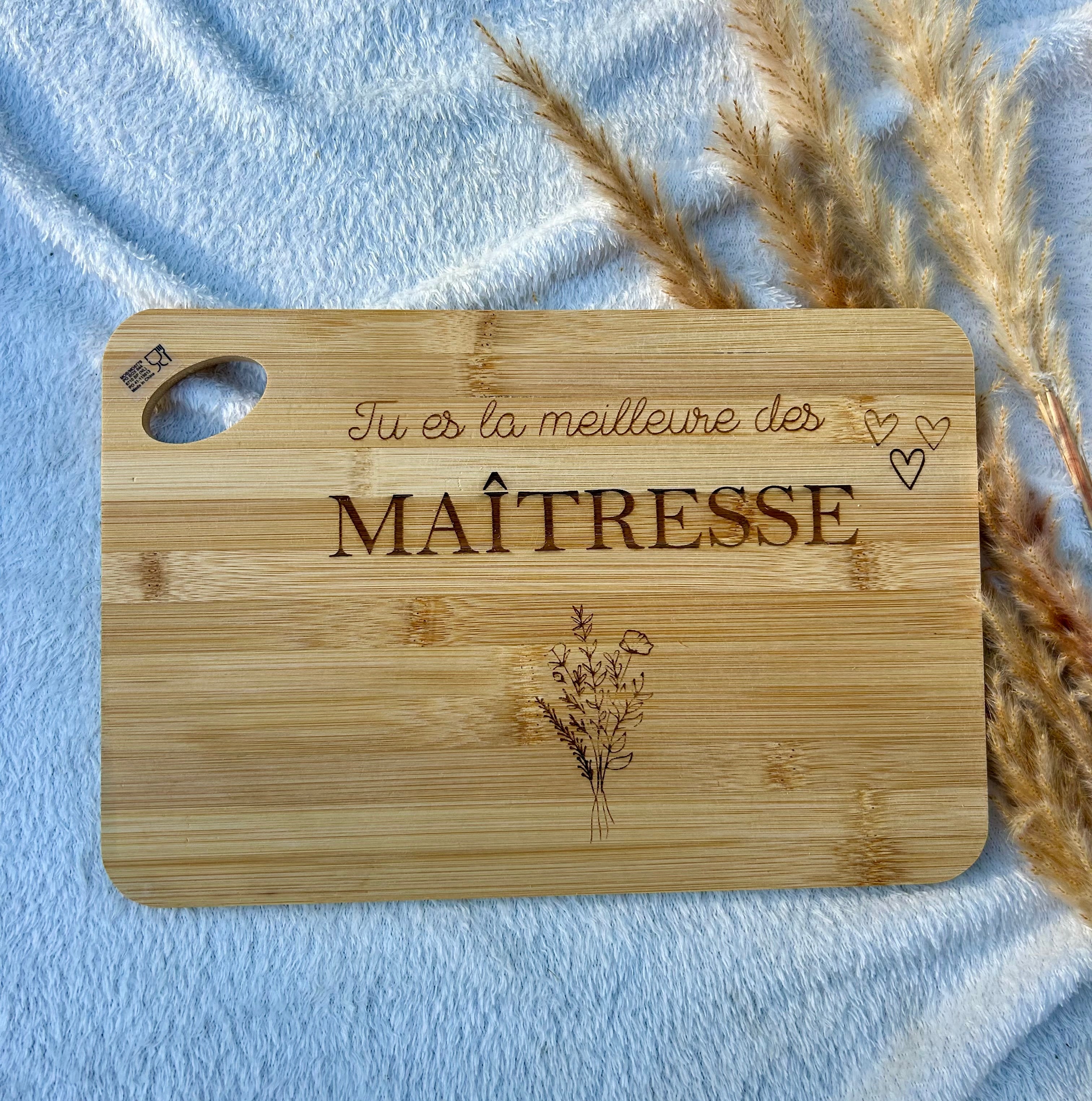 Planche maître(sse)- nounou - atsem Bois & Soleil