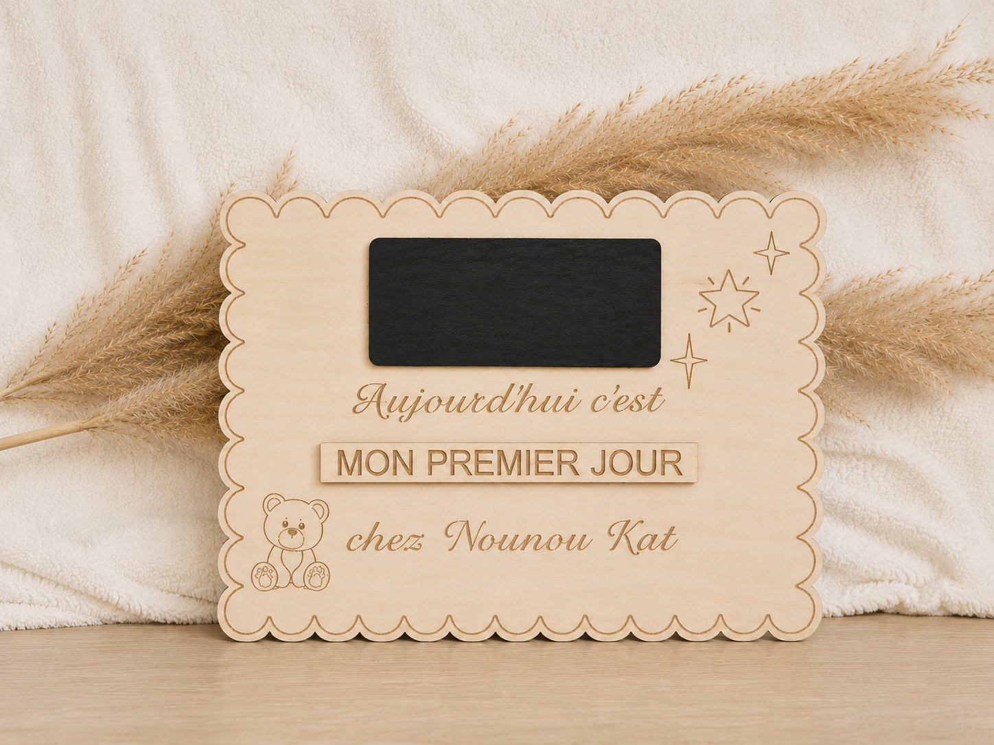 Panneau photo - Chez nounou Bois & Soleil