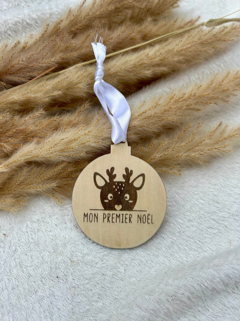 Boule « mon premier Noël » Bois & Soleil