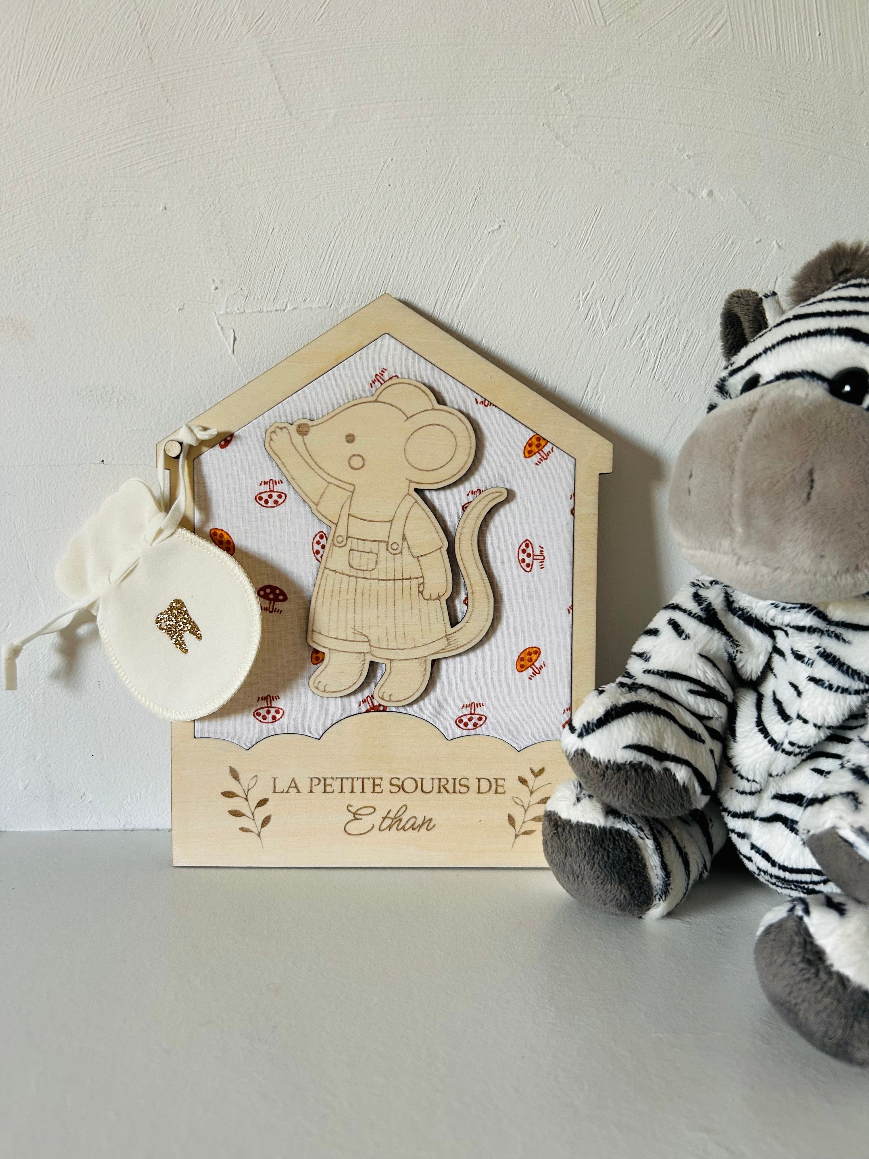 Le rituel enchanté de la petite souris – Modèle garçon Bois & Soleil