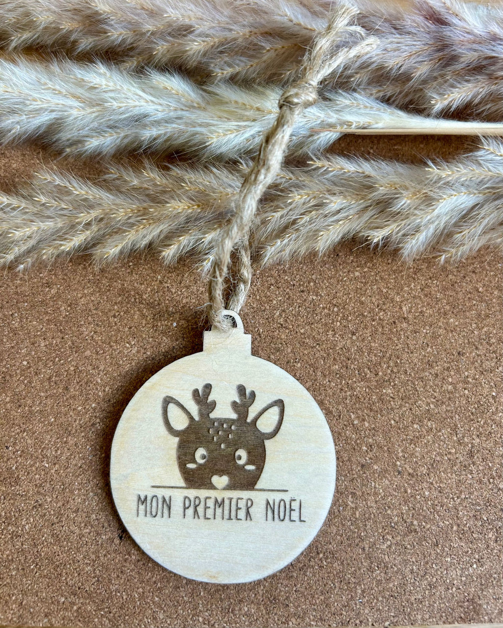 Boule « mon premier Noël » Bois & Soleil