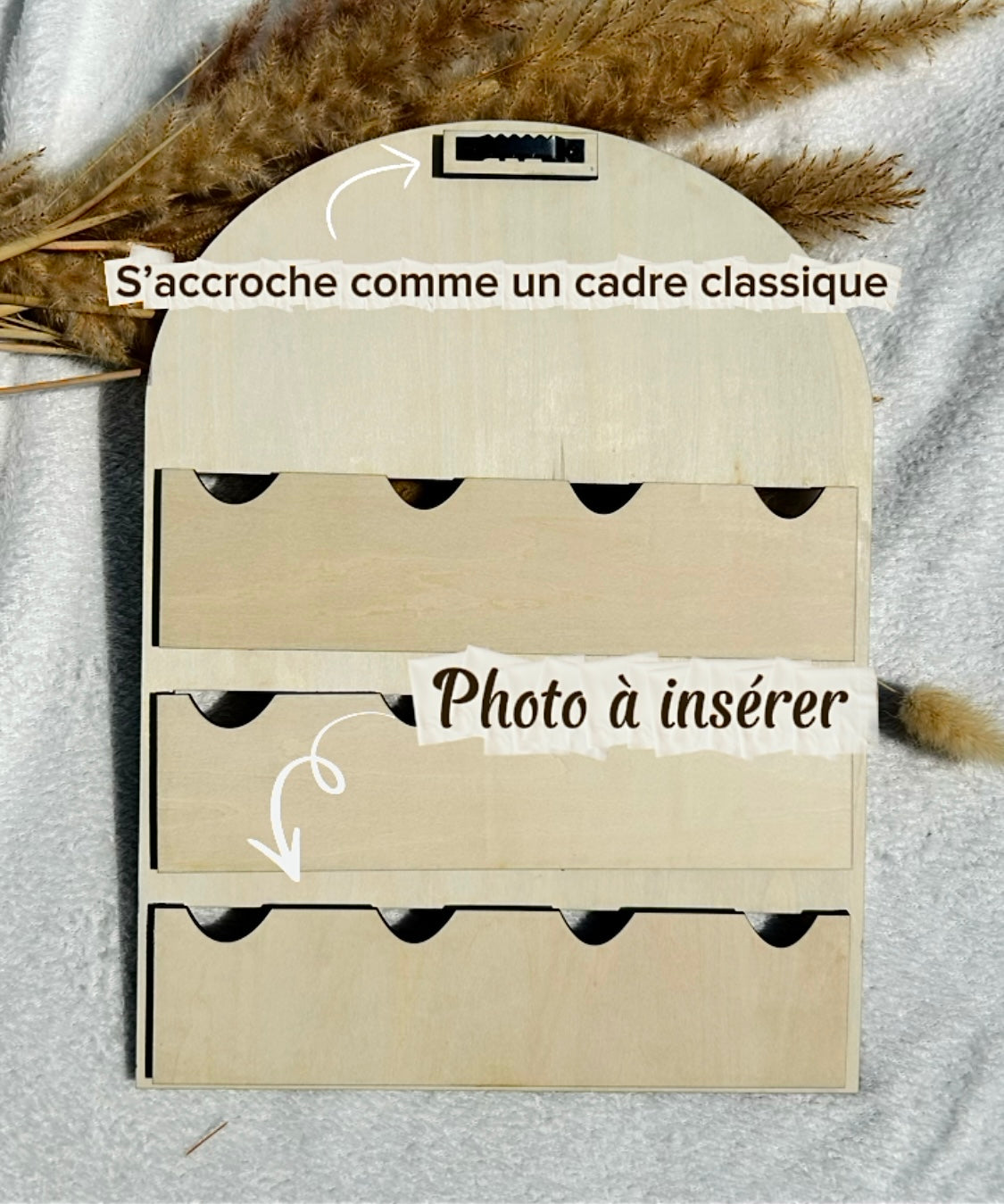 Panneau photo de classe ARCHE - PS à la 3ème Bois & Soleil