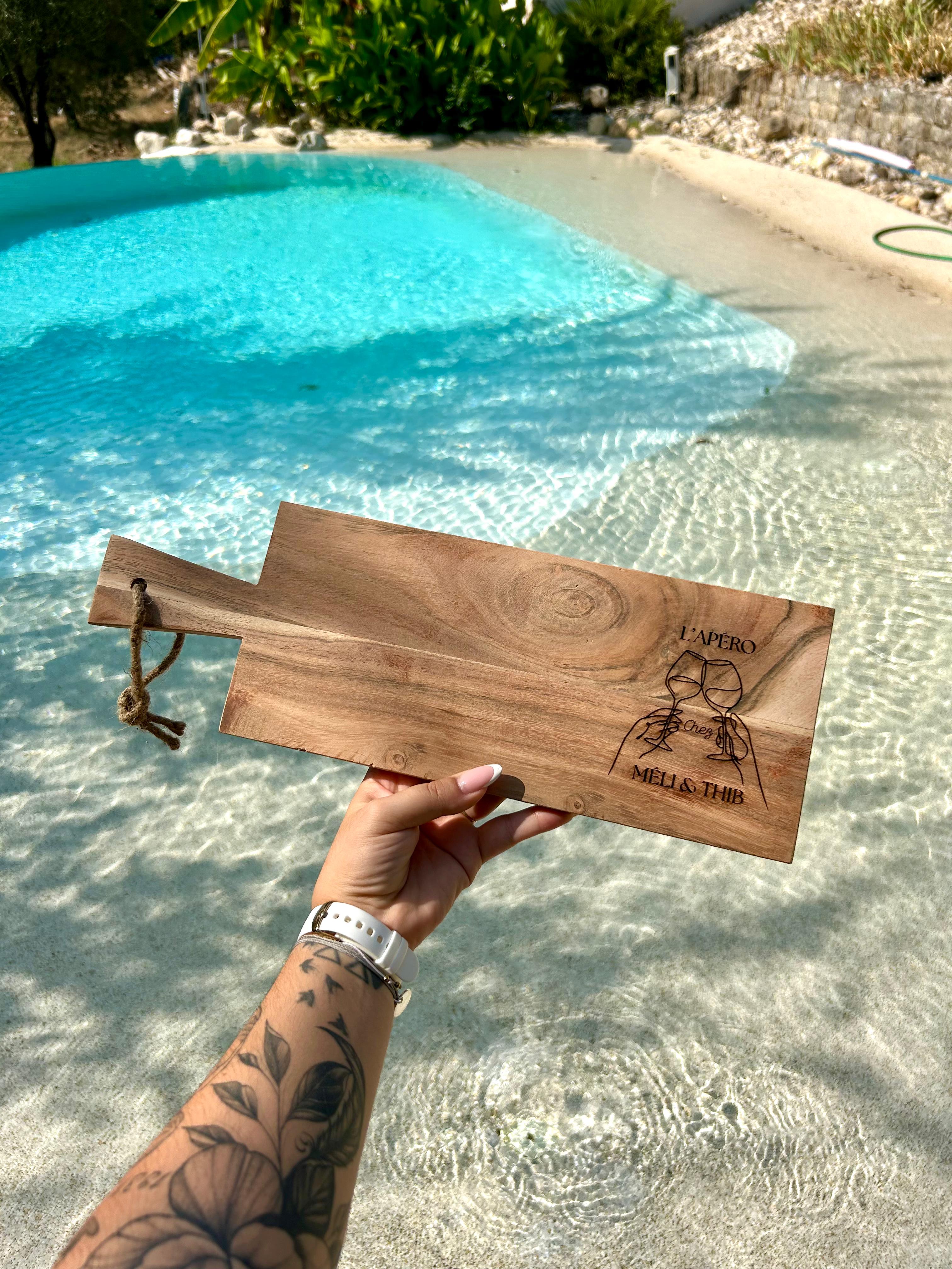 Planche acacia service Bois & Soleil