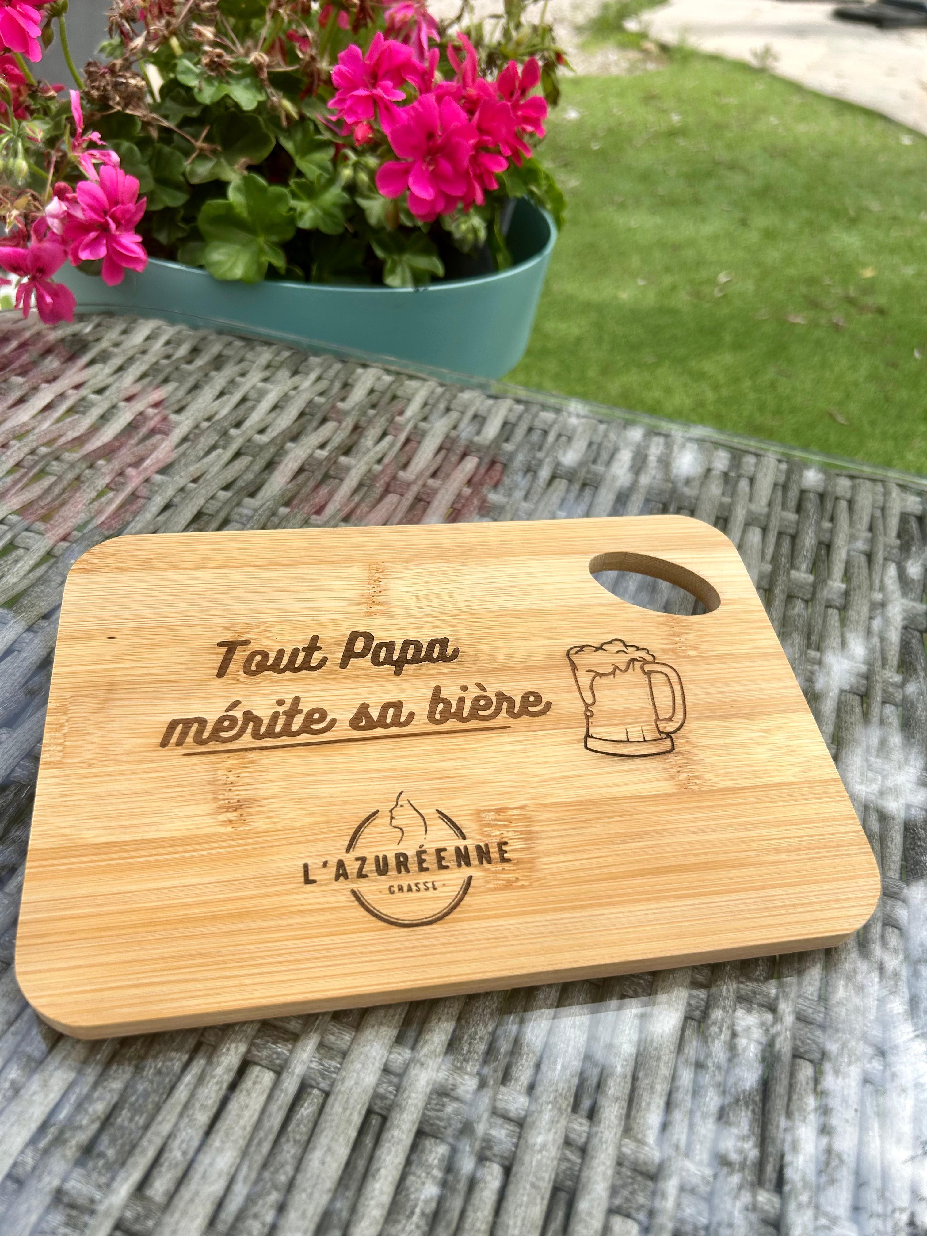 Planche taille XS personnalisé Bois & Soleil