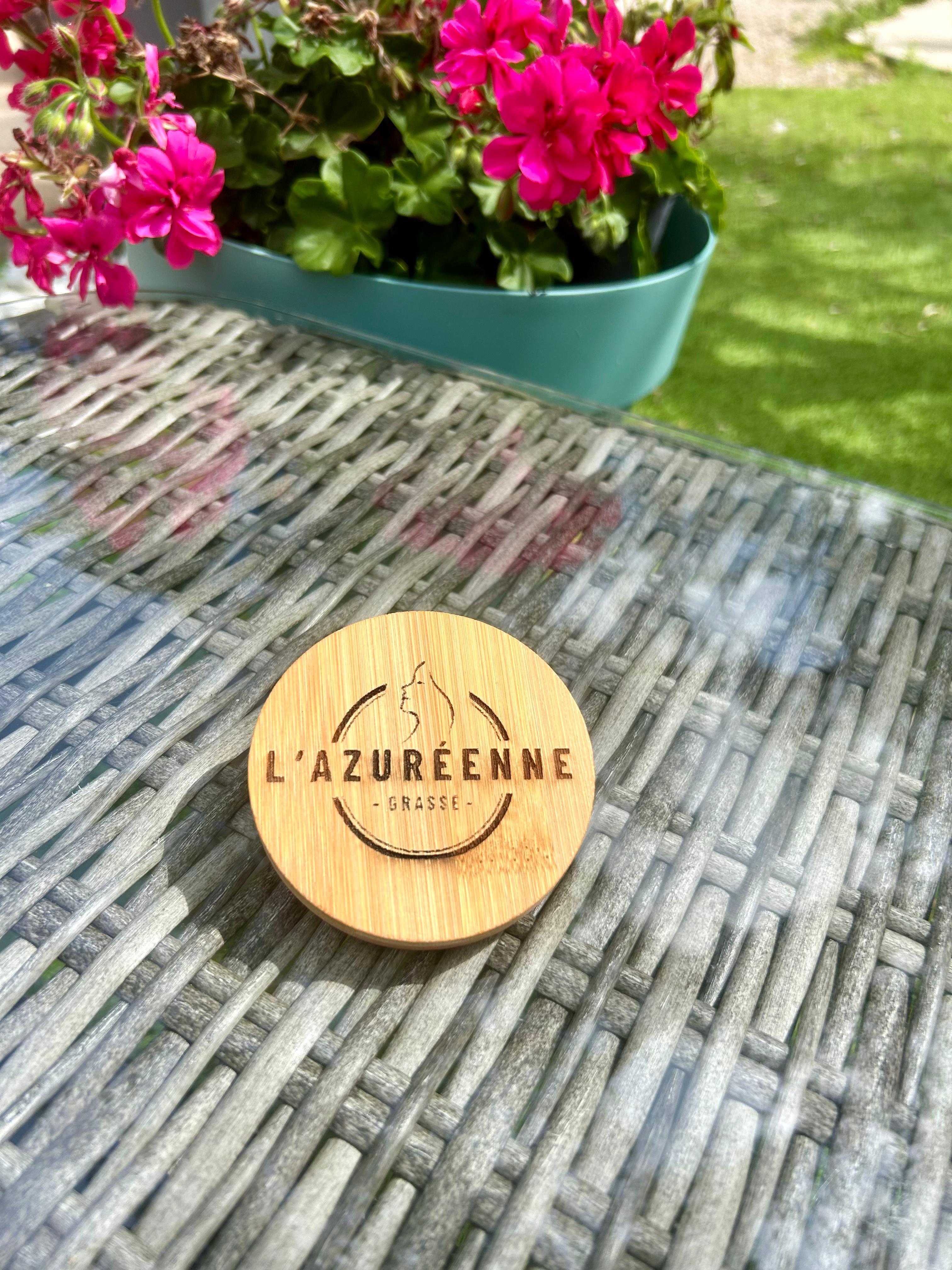 Décapsuleur rond personnalisé Bois & Soleil