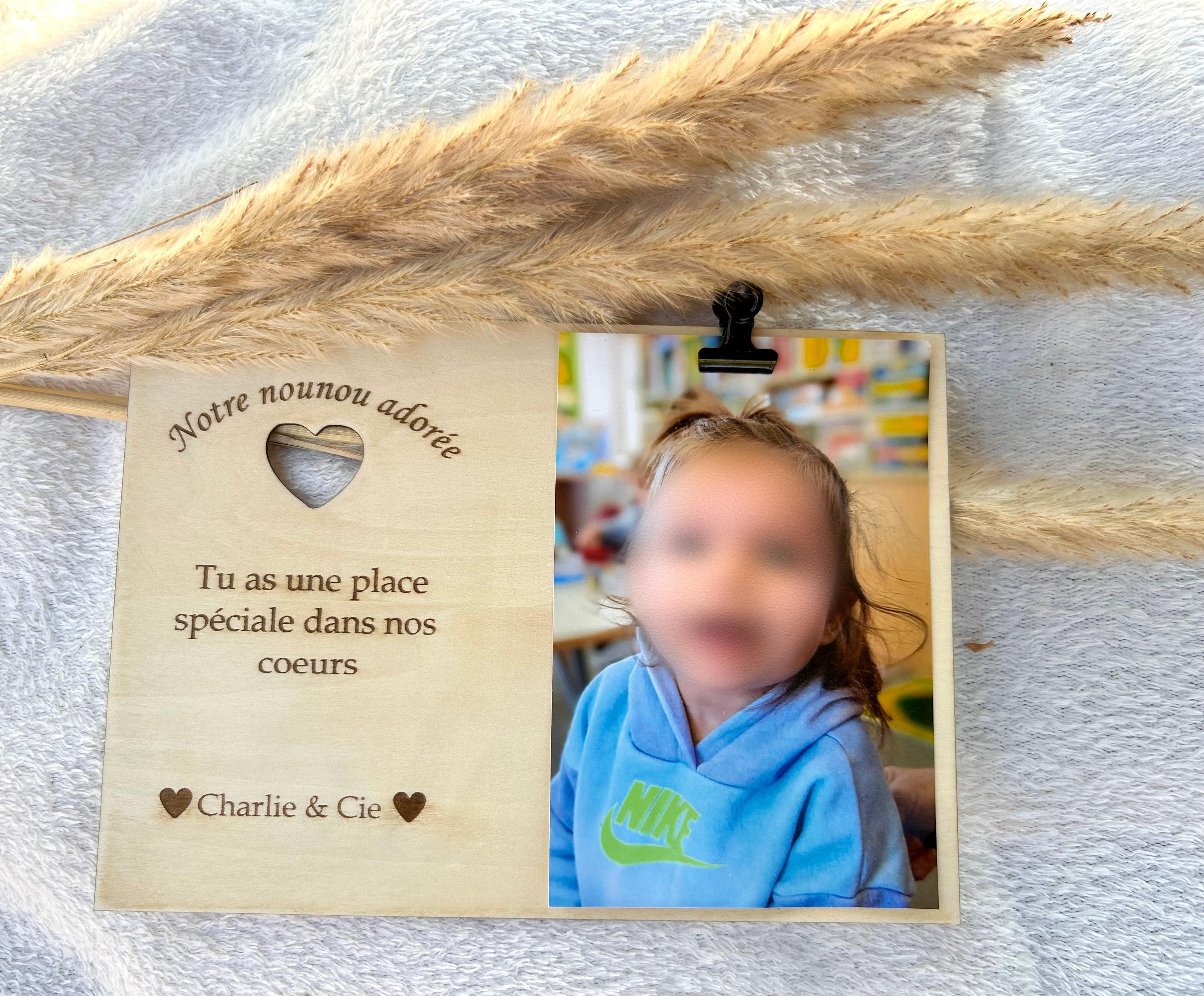 Presse photo personnalisé Bois & Soleil