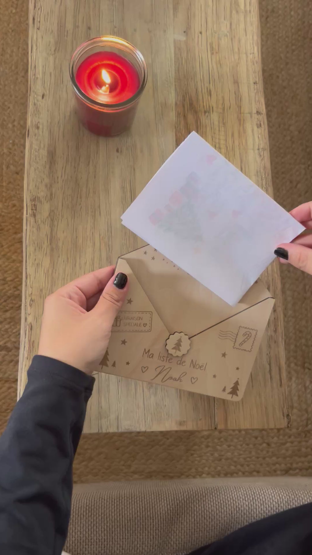 Enveloppe de Noël