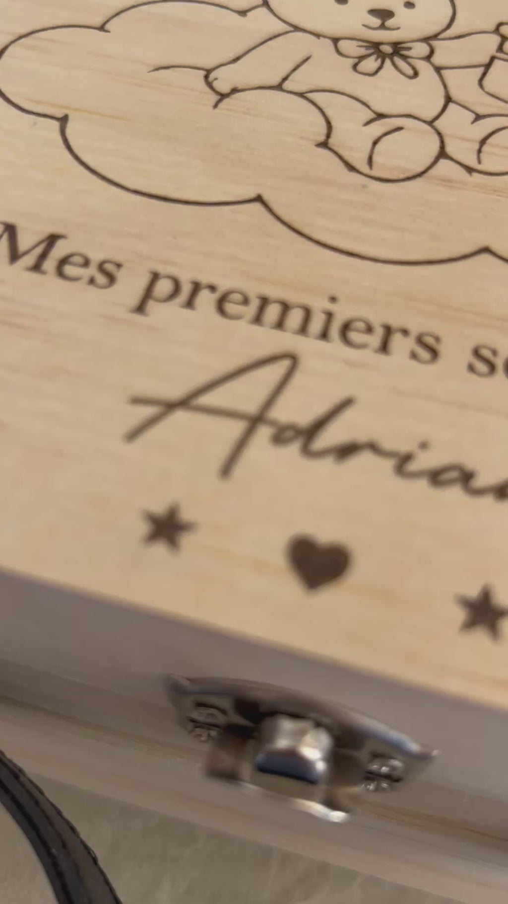 Valisette à souvenirs personalisé
